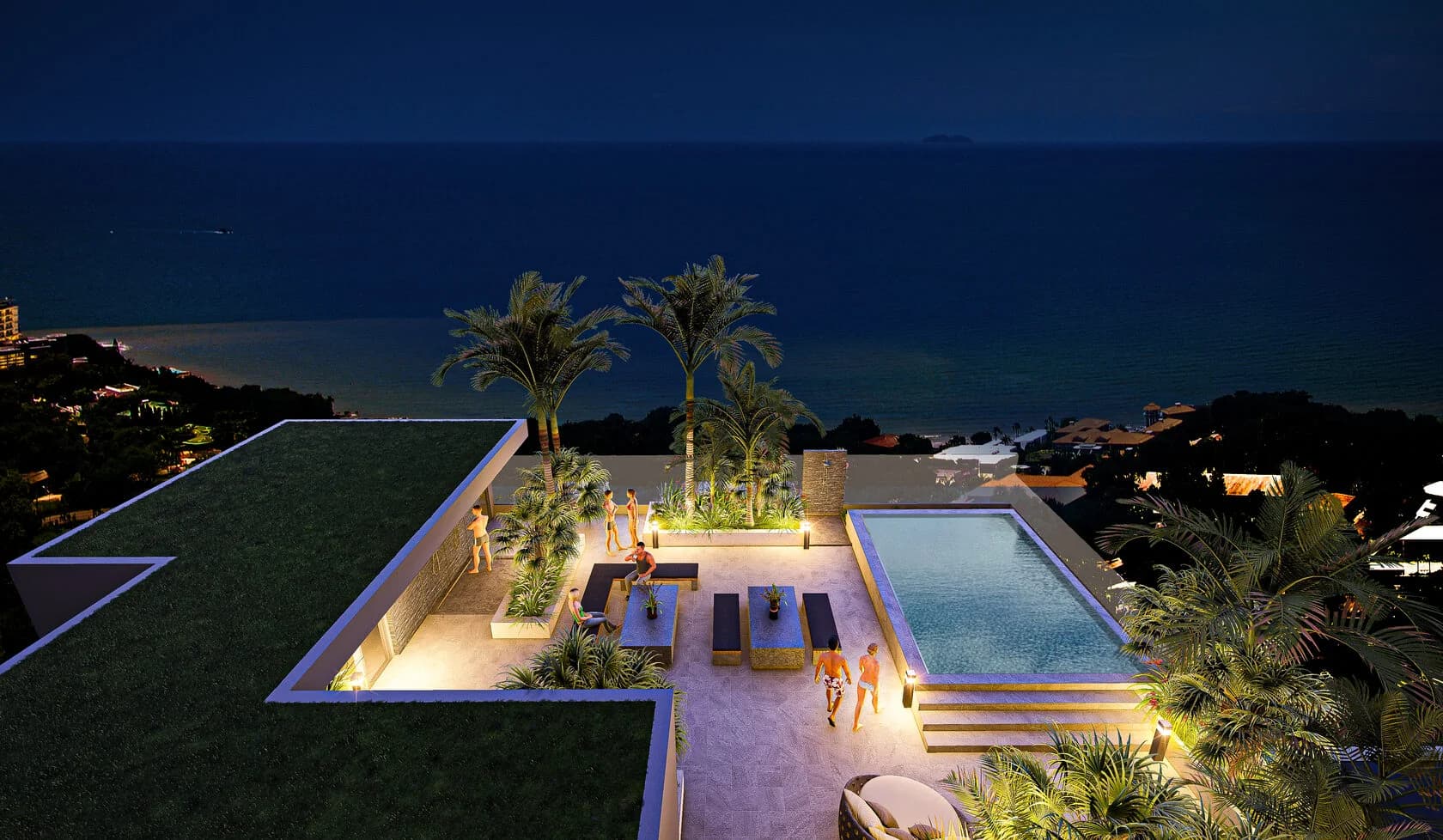 Инфраструктура Copacabana Coral Reef